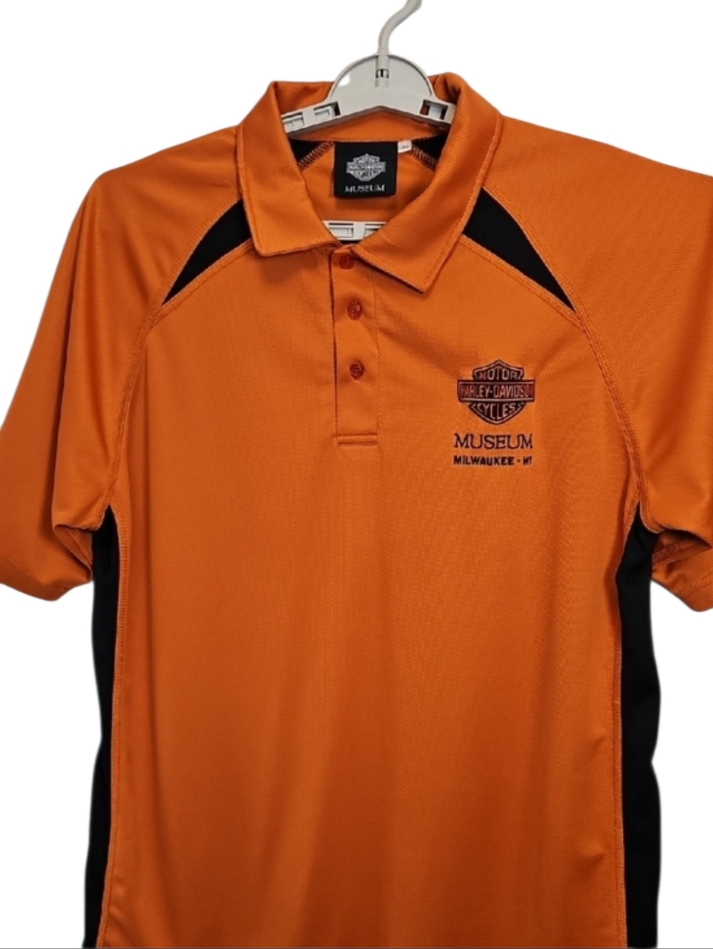 Harley Davidson Museum Mens Polo Shirt, Size XL